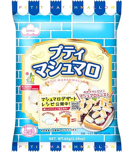 Amazon.co.jp: エイワ プティマシュマロ 65g×12入 : 食品・飲料・お酒